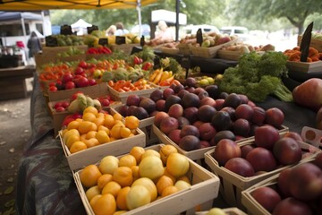 Attend a farmers market and try fresh seasonal produce. , generative artificial intelligence