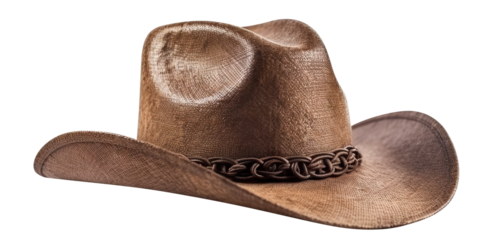 Cowboy hat cut out