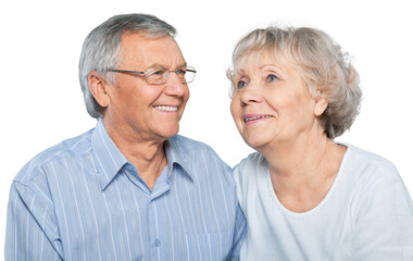 Portrait of a Mature Couple