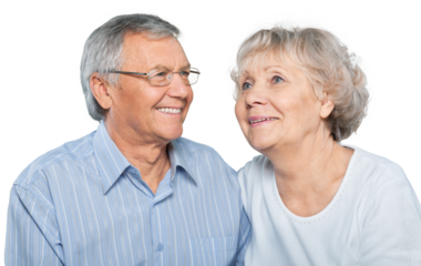 Portrait of a Mature Couple