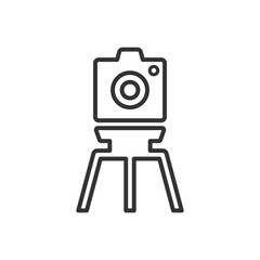 Fototapeta premium Camera Tripod Icon