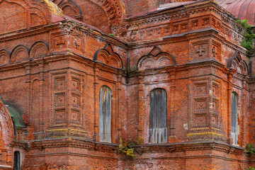 Cathedral of the Holy Trinity in the city of Yuryev-Polsky, Russia.