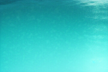 blue underwater with gas bubbles background with space