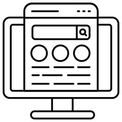        A premium download vector of web design 