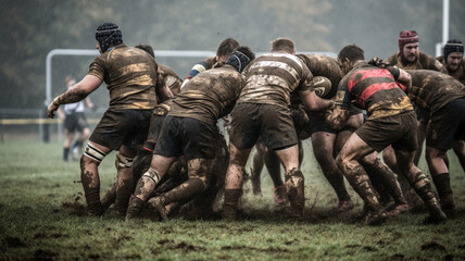 american football players crowd generative ai