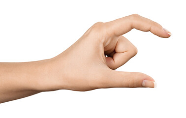 Hand Indicating a Little Bit