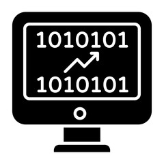 Code Rate Glyph Icon