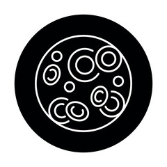 Fanconi anemia color line icon. Human diseases.