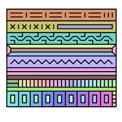 Background Abstract Pattern Full Color