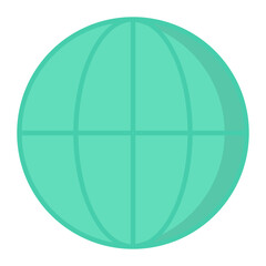 Globe Flat Icon