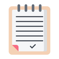 Notebook Flat Icon