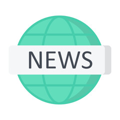 News Flat Icon