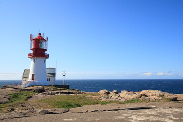 Fototapeta na wymiar Lindesnes lighthouse