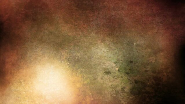 Peach grunge with hints of green looping texture abstract animated background
