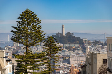 Coit Tower, Telegraph Hill and North Beach