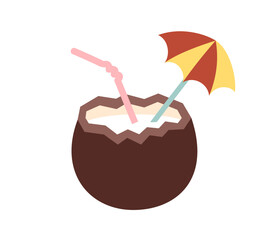 Summer beverage icon