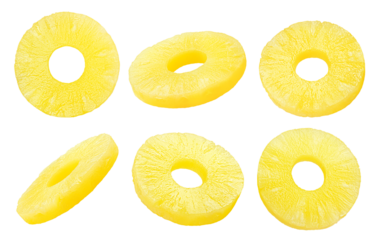 pineapple isolated on white background, full depth of field