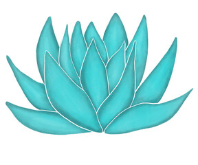 Lotus plant illustration Colorful yoga flower symbol Png clipart with transparent background for post card, greeting card, invitation, yoga studio flyers, posters, template, social media or web design