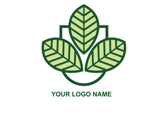 Tobacco Leaf Abstract Vector Sign, Symbol or Logo Template. Herb Branch Sillhouette with Retro Typography. Vintage Luxury Emblem. Isolated.