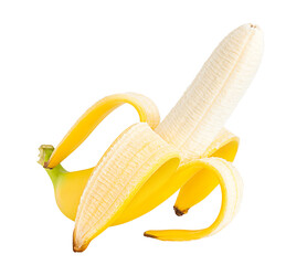 Banana isolated on white background, full depth of field © grey