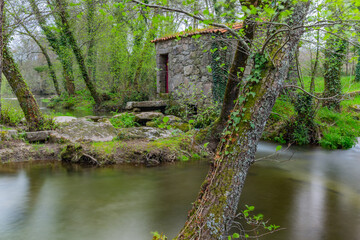 Old watermill in Homem River