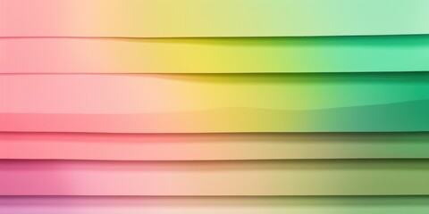 Pastel pinks, greens, and yellows gradient background with copy space, banner design created with generative AI technology