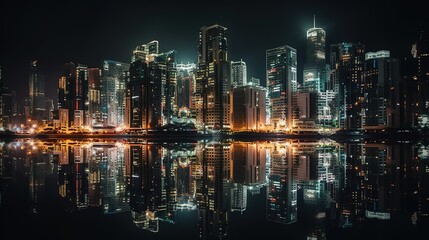 country marina at night