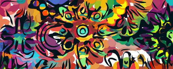 Abstract background fullcolours with PNG's format