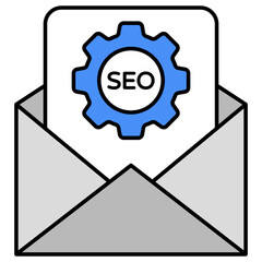 Vector design of mail management 