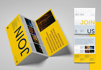 Modern Event Brochure Layout
