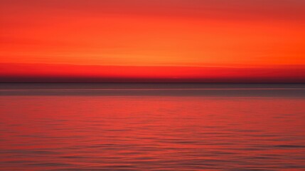 Obraz premium Radiant shades of red and orange align