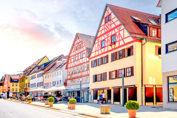 Altstadt, Kuenzelsau, Deutschland 
