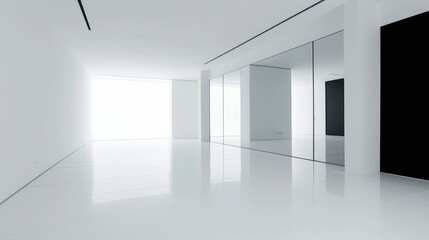 Minimalist wallpaper with crisp lines