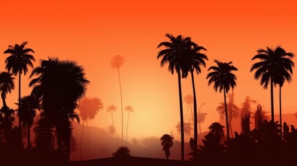 Gradient of quiet red and orange hues