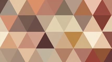 Muted color triangle pattern