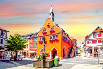 Altstadt, Lahr im Schwarzwald, Deutschland 