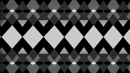 Diamond-shaped greys chessboard design wallpaper