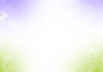 Naklejka premium Nature Gradient Bokeh Blurred Dots Summer Backdround Illustration