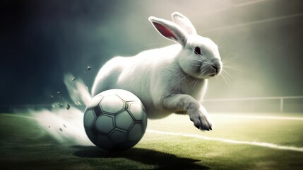 Soccer wallpaper with Easter theme