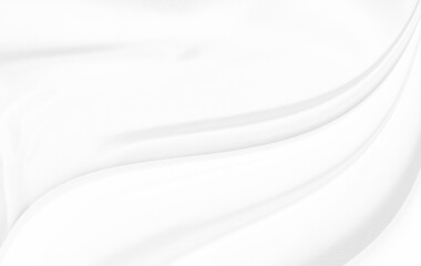 White gray satin texture that is white silver fabric silk background with beautiful soft blur pattern natural.