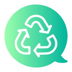 chat gradient icon