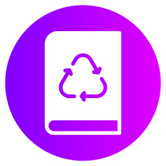 book gradient icon