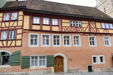 Fototapeta na wymiar Altstadt Rothenburg ob der Tauber, Bayern