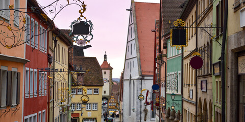 Altstadt Rothenburg ob der Tauber, Baden-Württemberg