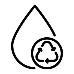 save water line icon
