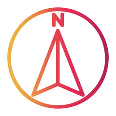 cardinal point icon