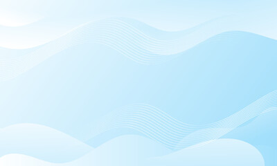Abstract Blue waves geometric background. Modern background design. gradient color. Fluid shapes composition. Fit for presentation design. website, banners, wallpapers, brochure, posters