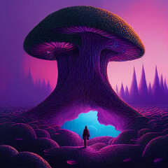 Experience a Mind-Bending Shroom Trip in Stunning Detail