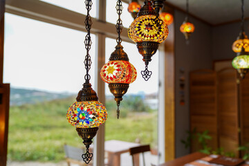 トルコランプの暖かい灯り