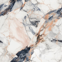 Fototapeta premium White Marble Seamless is an elegant, natural and sophisticated stone texture that features an understated pattern of soft ivory veins that flow beautifully across a pure white background.